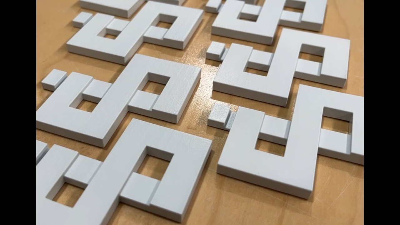 HP PA12W - Functional White 3D Printed Parts with Vapor Smoothing