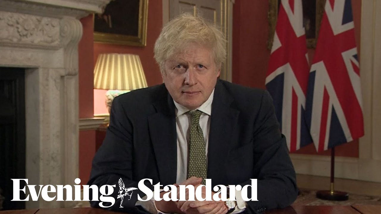 Prime Minister Boris Johnson announces national lockdown across England