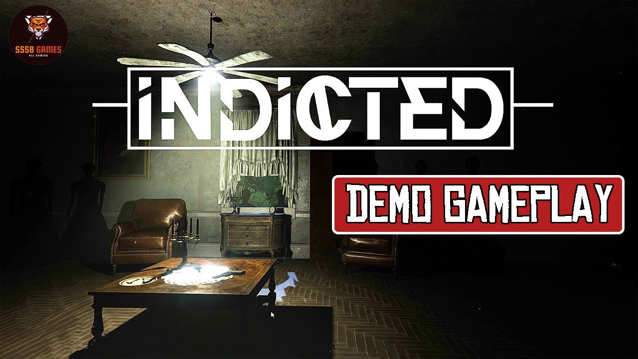 Indicted: Demo Full GamePlay [PC 4K 60fps] Horror Game