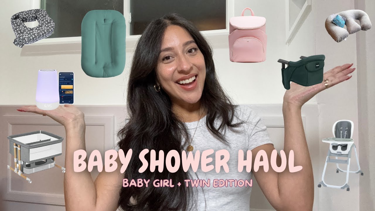 Что мы получили на нашем детском празднике! 🍼 | Товары для близнецов и беби шауэр