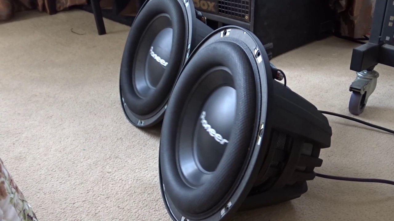 2 Pioneer TS-W121SPL