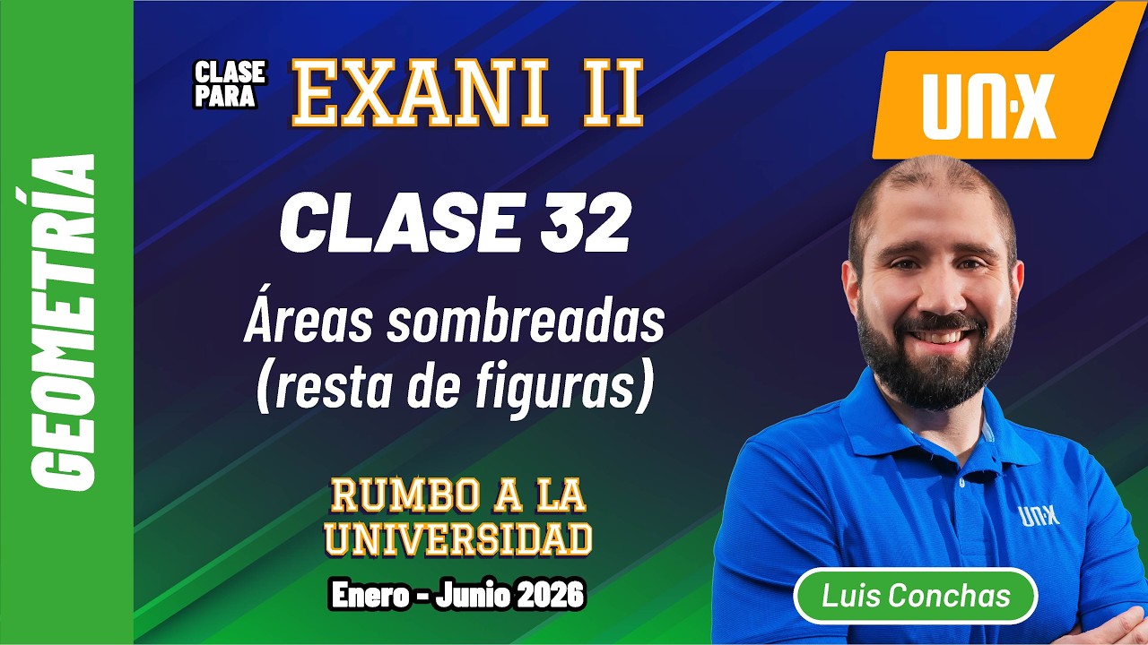 Exani II // Clase 32 - Áreas sombreadas  // UV - UANL - UAEMex - UAEH - UAA