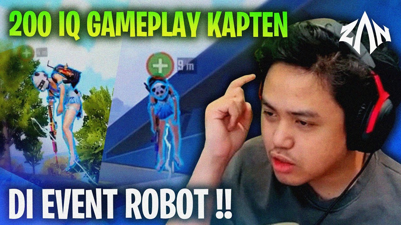 200 IQ Gameplay Kapten Di Event Robot !!