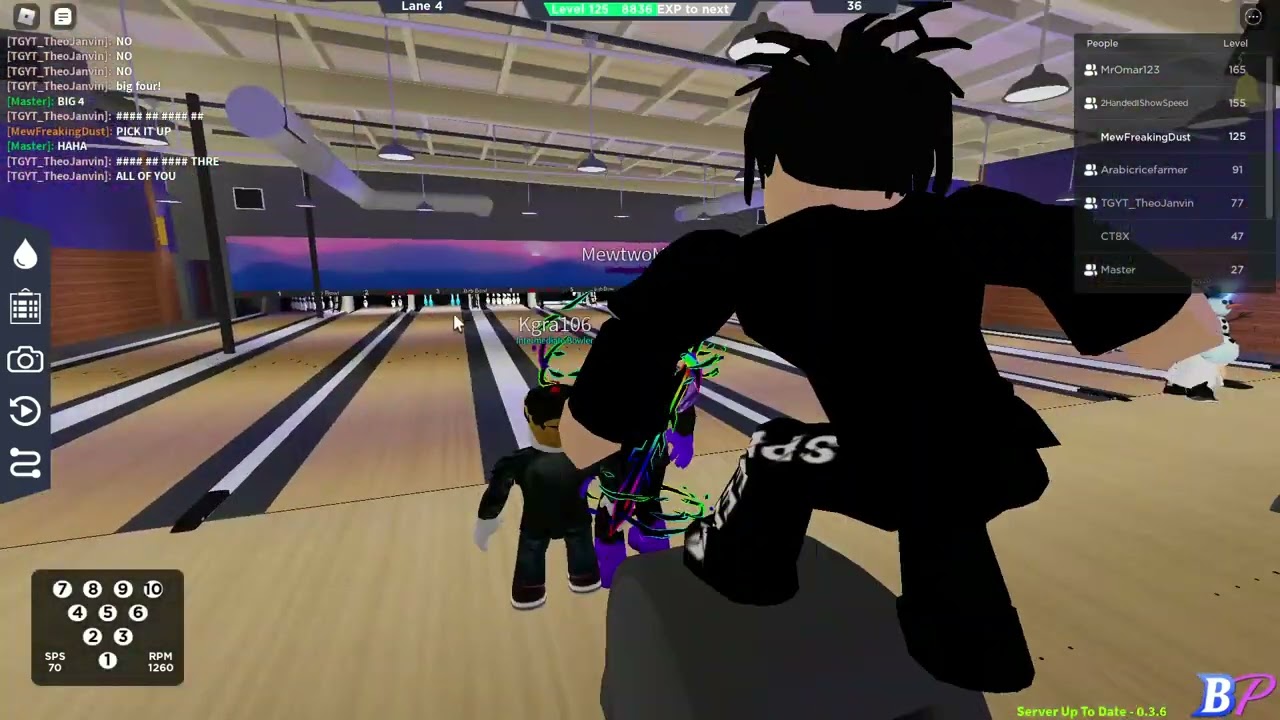 ROBLOX BOWLING PARADISE TRICK SHOTS!