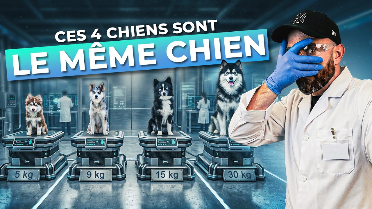 Ce chien est n&eacute; d&rsquo;une blague ! 😱 le Pomsky
