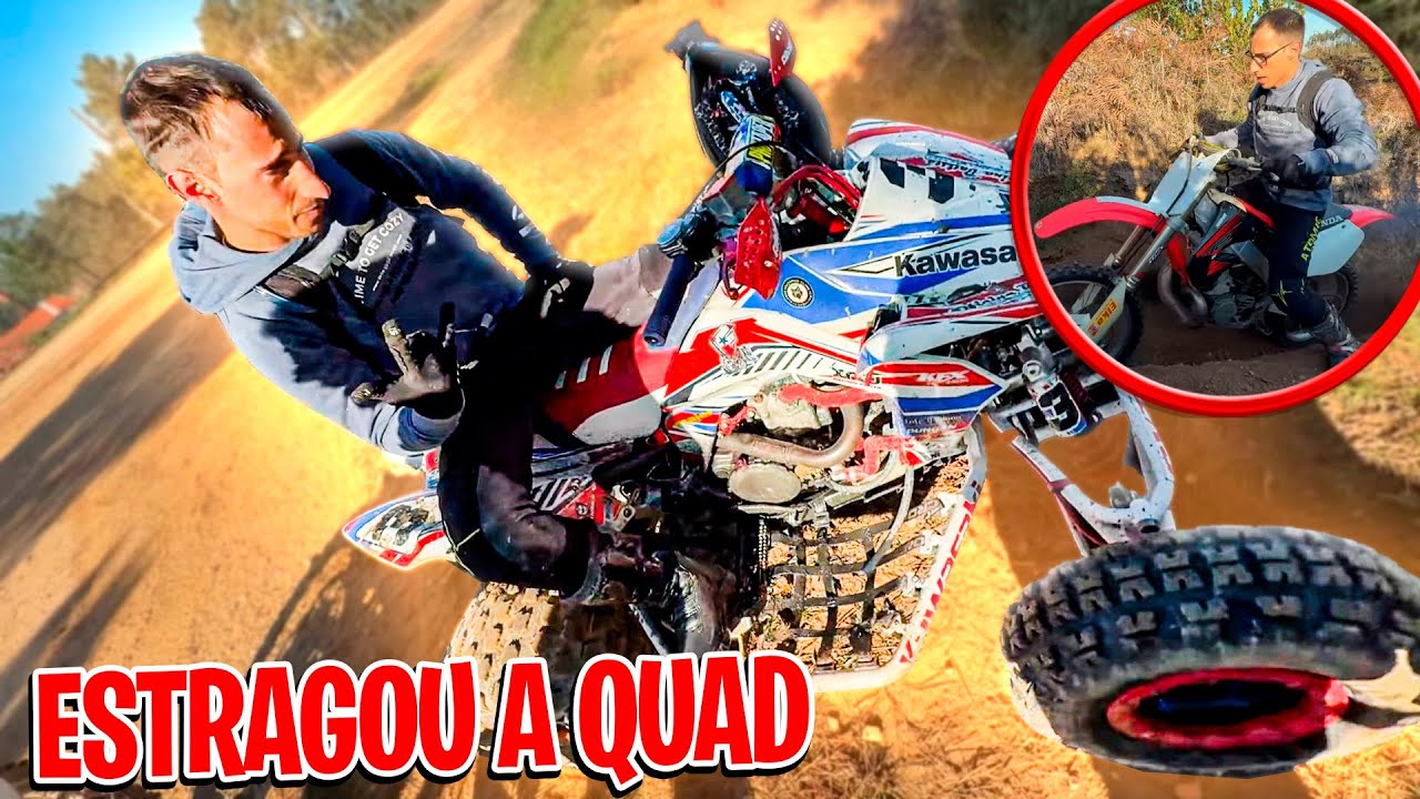 O ​​⁠@Milton REBENTOU-ME A KAWASAKI KXF 450R 😢 | STOWNAS