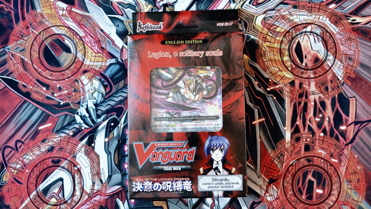 Cardfight! Vanguard Trial Deck Unboxing: TD17 Will of The Locked Dragon, Link Joker