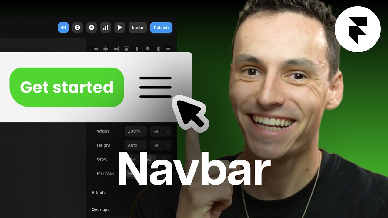 Учебное пособие по Framer: адаптивная панель навигации