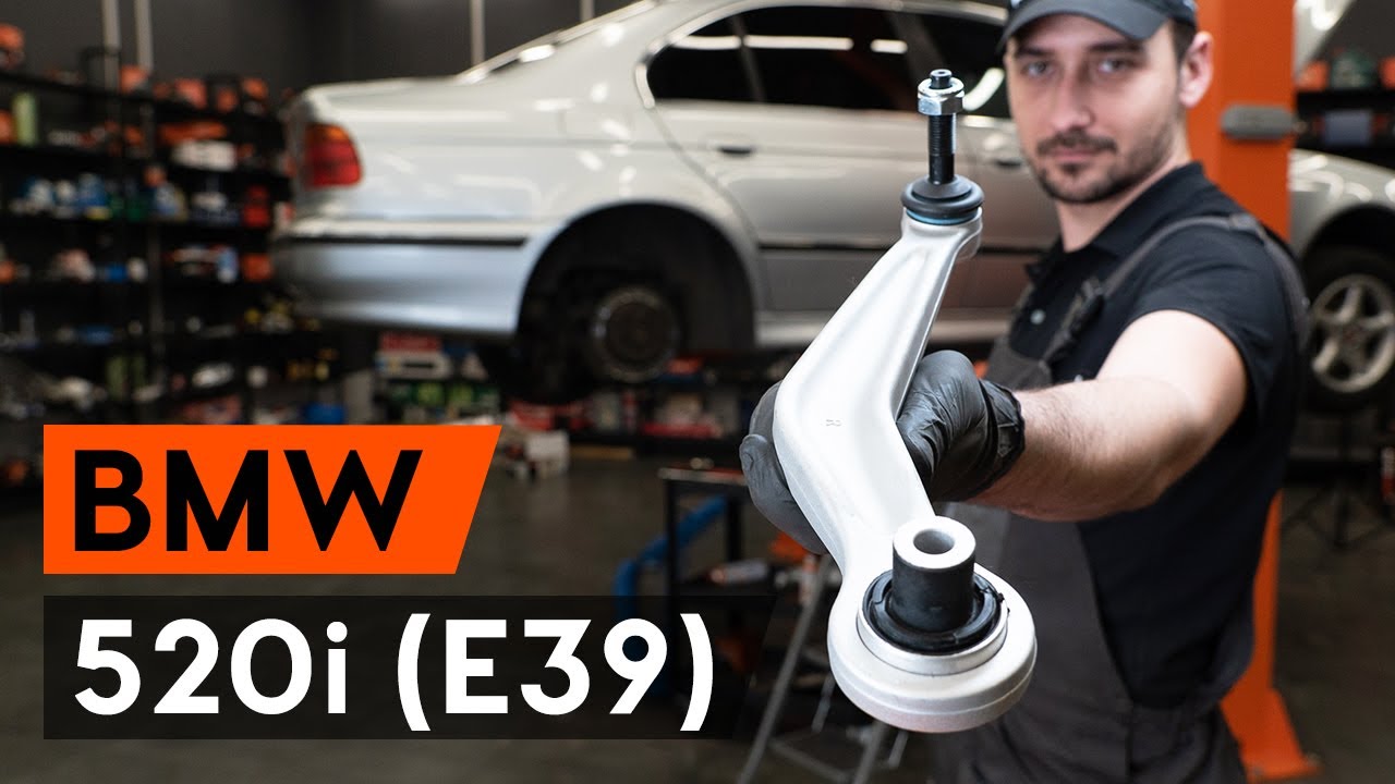 Wie BMW 520i (E39) Querlenker hinten / Achslenker hinten wechseln [AUTODOC TUTORIAL]