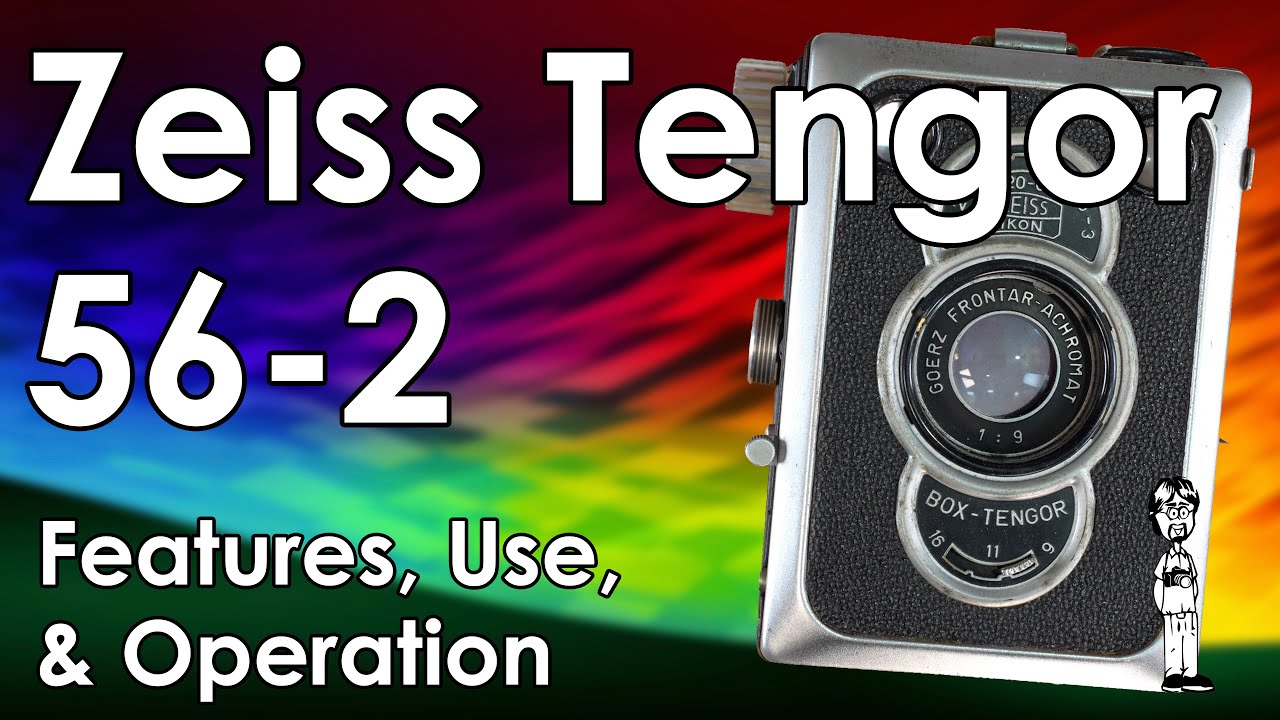 Zeiss Box Tengor 56/2 6x9 Format 120 Film Box Camera Manual