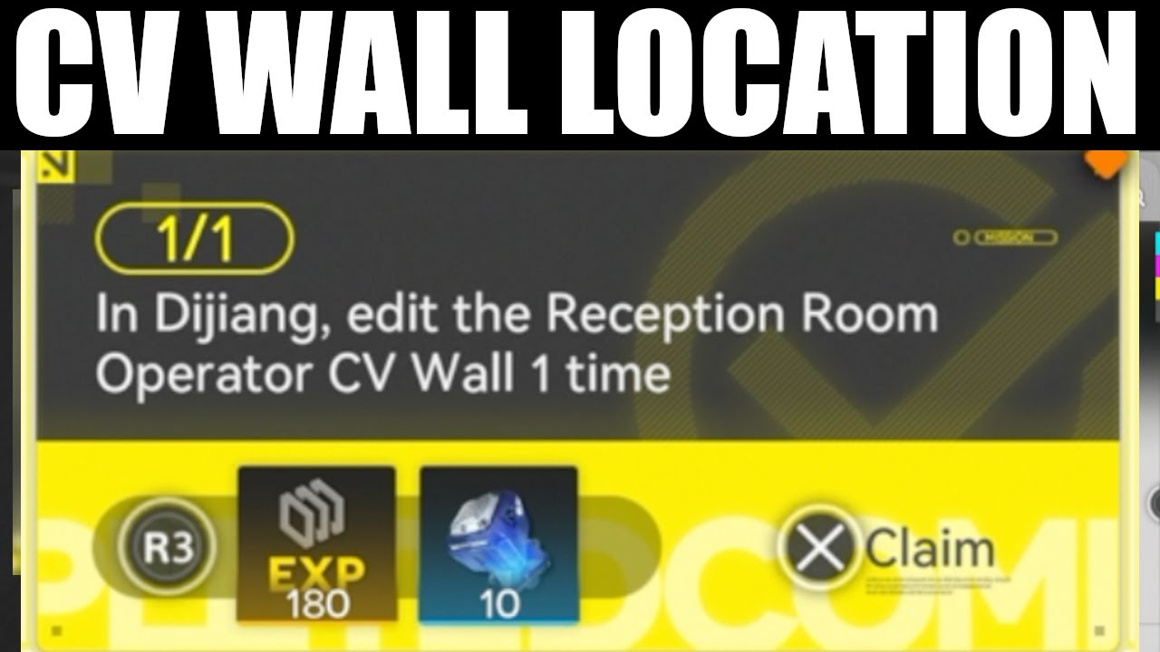 arknights enfield - In Dijiang, edit the Reception Room Operator CV Wall 1 time