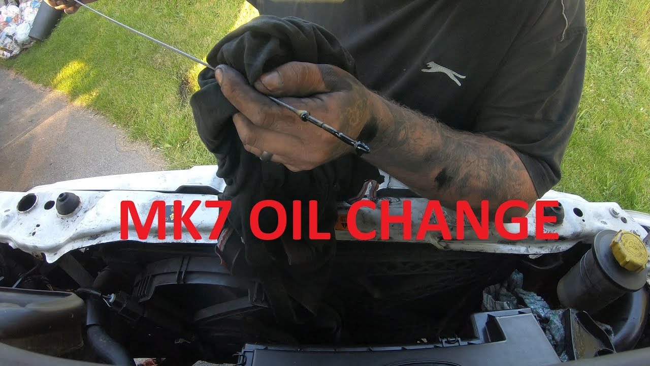 Ford Transit oil change mk7