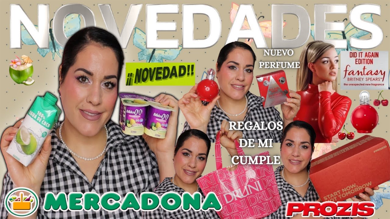 🔥HOY SÁBADO 7 FEBRERO🔥NOVEDADES MERCADONA+REGALOS DE MI CUMPLE🍒Y HAUL PROZIS FEBRERO