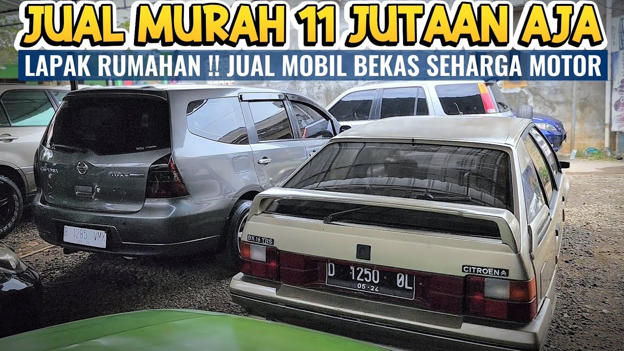 Murah murah lagi nih harga kandas mulai 11 jutaan mobil bekas Bmw Crv Kijang kapsul Harrier nih 