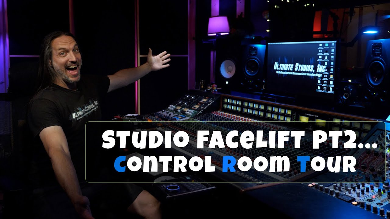Studio Facelift PT2 | New Control Room Tour