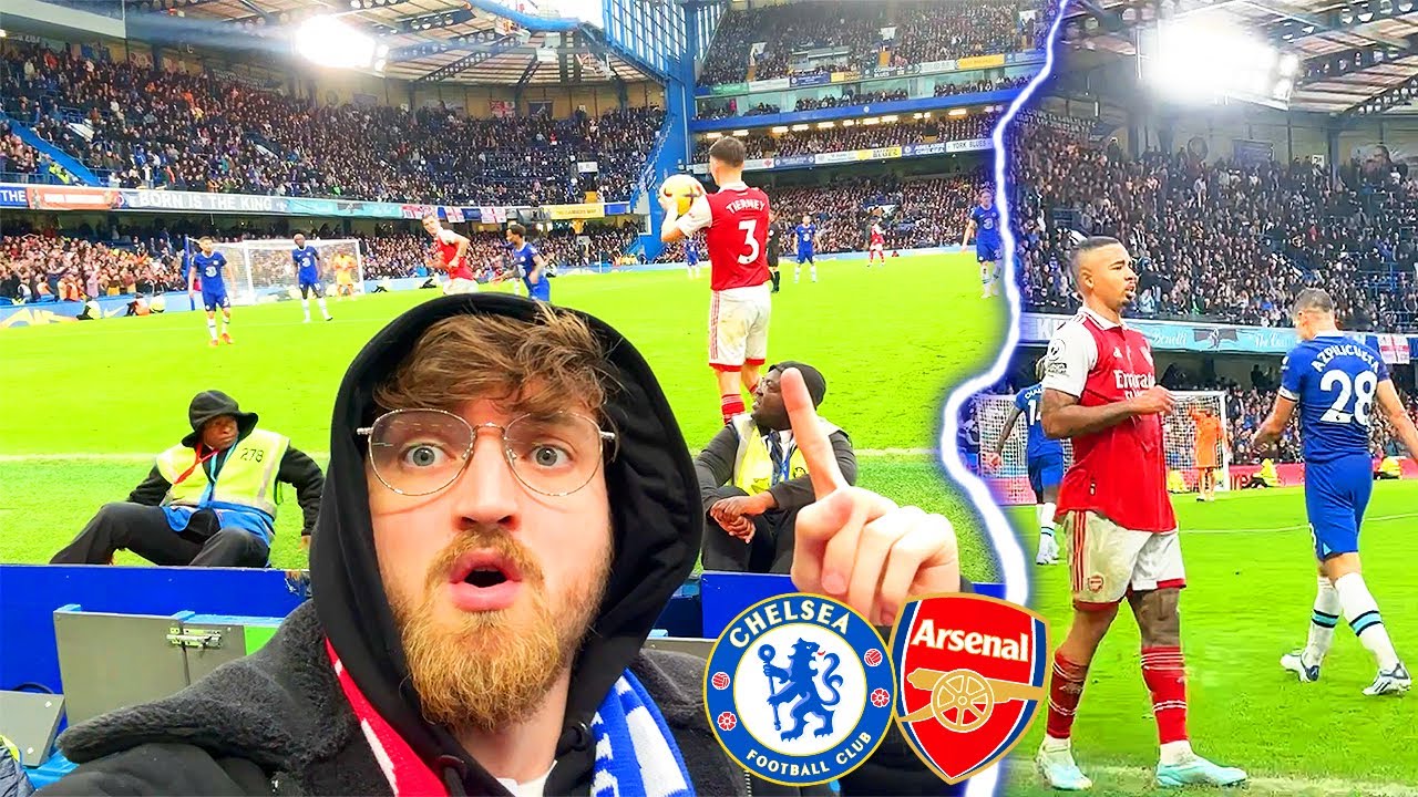 Chelsea vs. Arsenal - London Derby Stadionvlog 🔥 | SO NAH AN DEN SPIELERN 😱 | ViscaBarca