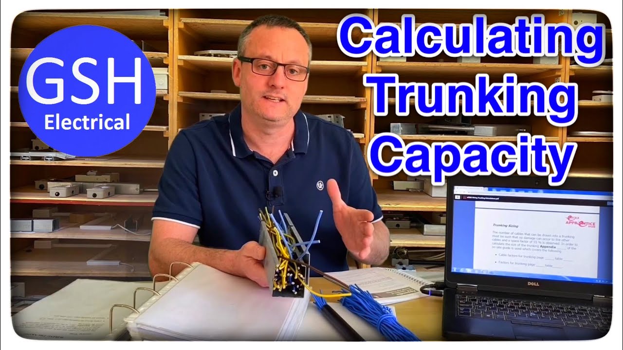 How to Calculate Trunking Capacity (Size). How Many PVC Single Cables can we Install in a Trunking.