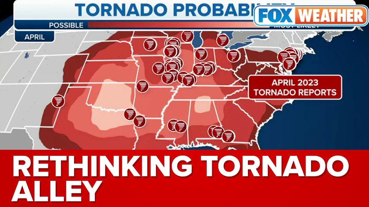 Rethinking Tornado Alley: Traditional Severe Risk Zone Shifting And Expanding