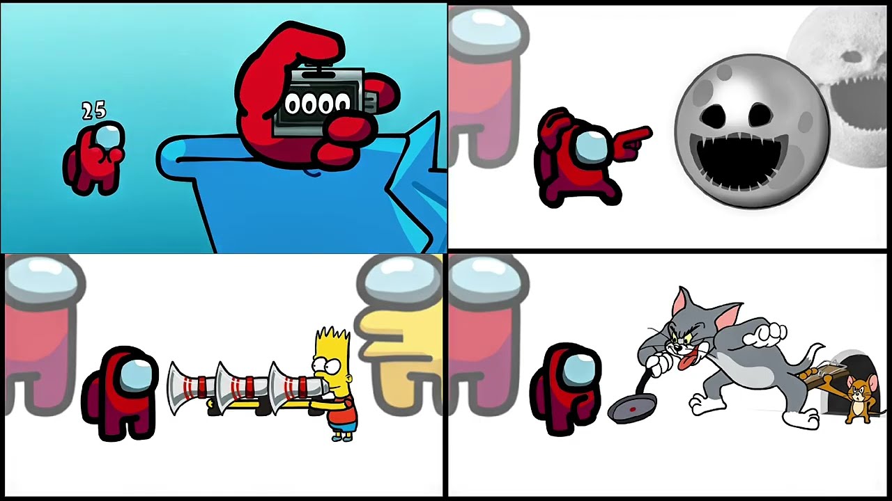 Mini Crewmate Kills Steal a Brainrot Characters | Among Us