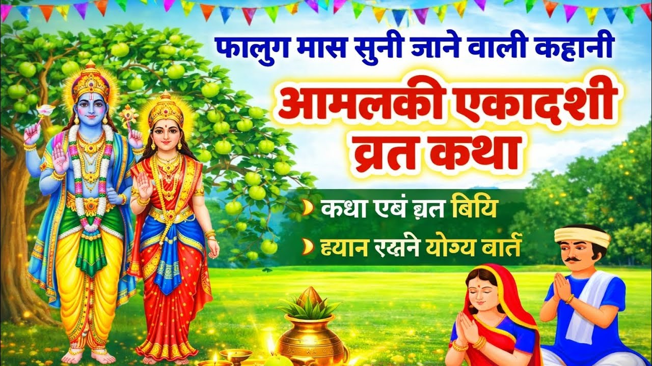 Amalaki Ekadashi Vrat Katha~ Amalaki Ekadashi Vrat Kahani~आमलकी एकादशी व्रत कथा~ आमलकी एकादशी कहानी 