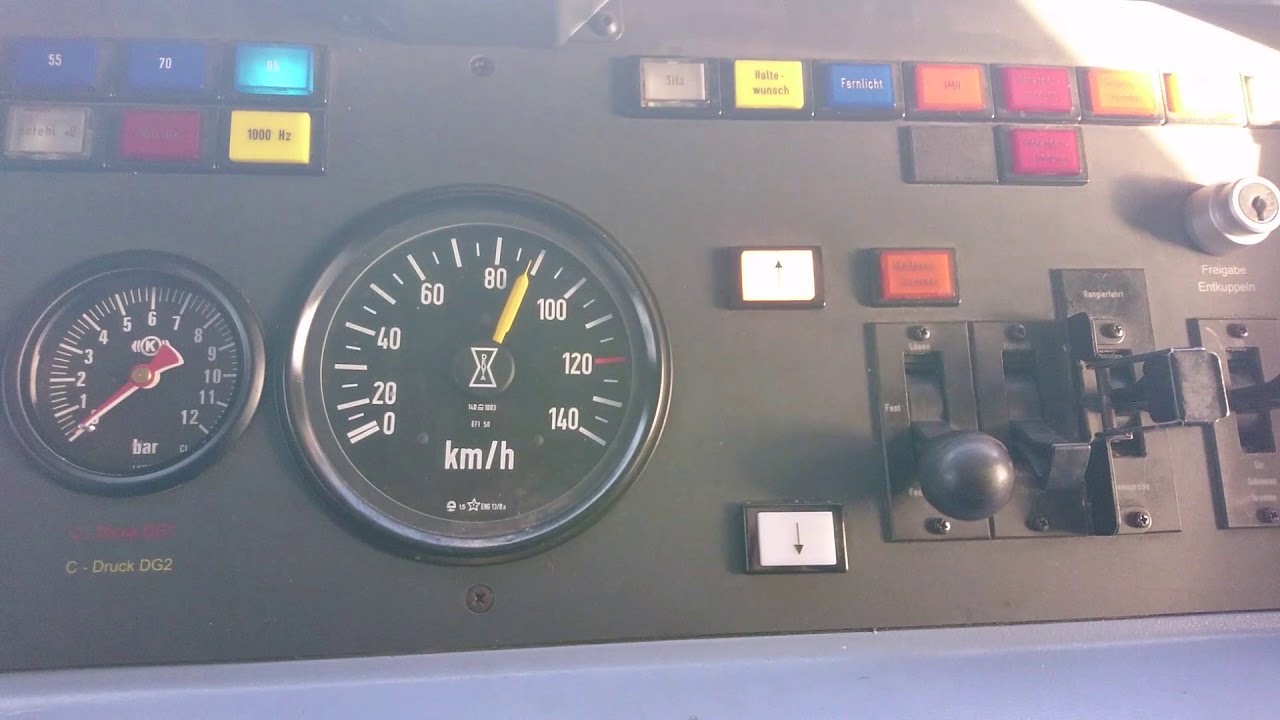 Beschleunigung Regio Shuttle RS1 (DB BR 650) 0 - 120 km/h