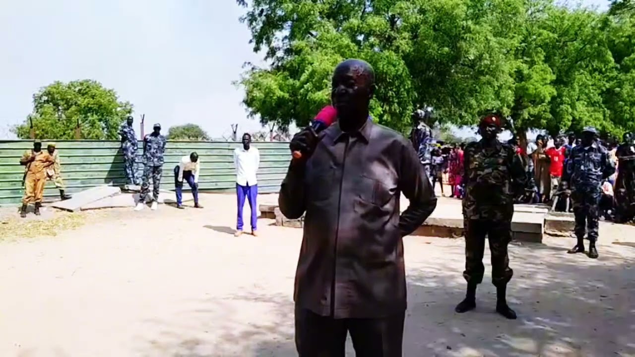 Gen. Kuol Manyang Juuk senior Presidential advisor tours Jonglei state Counties of Duk, Twi and Bor.