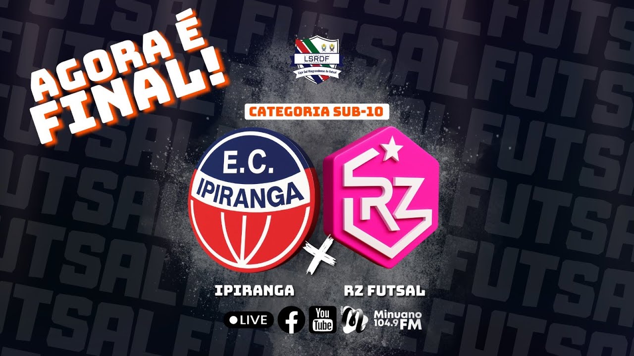 FINAL DO CAMPEONATO ESTADUAL SUL RIOGRANDENSE - CATEGORIA SUB-10 - IPIRANGA X RZ FUTSAL