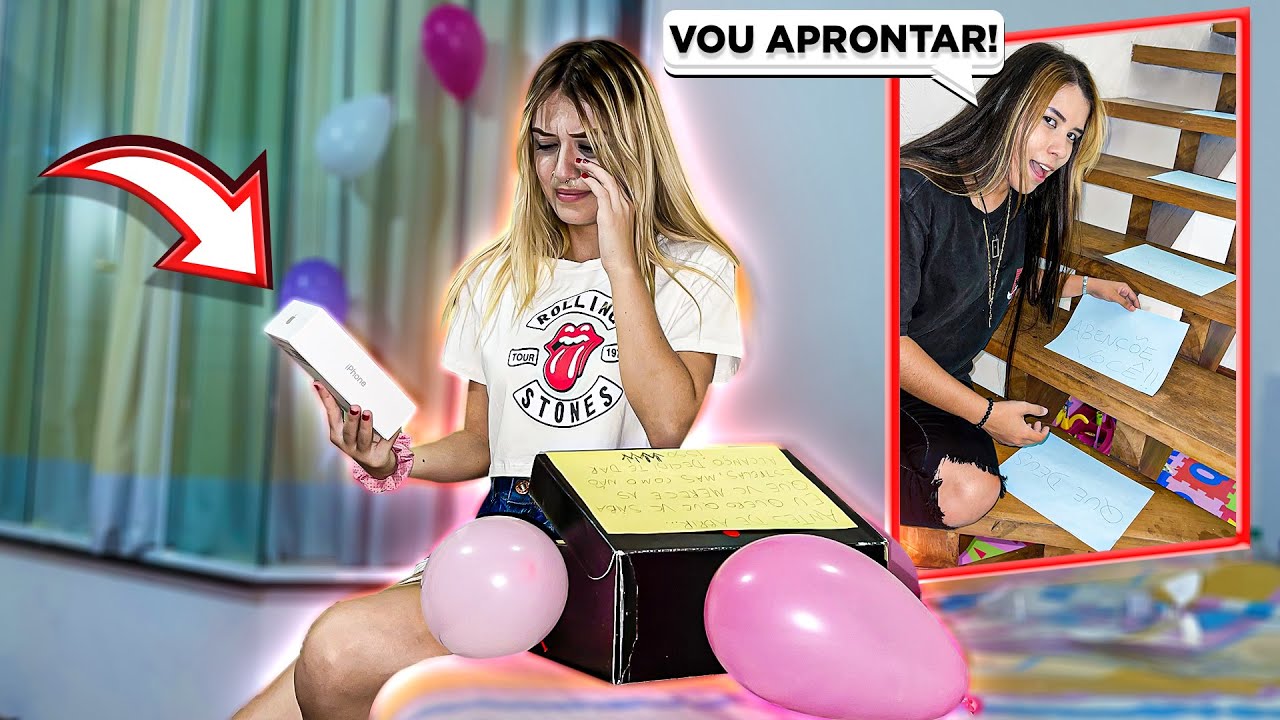 FIZ MINHA MINHA NAMORADA CHORAR NO ANIVERSÁRIO DELA!