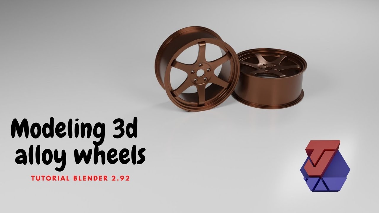 tutorial blender 2.92: modeling 3d velg (alloy wheels)