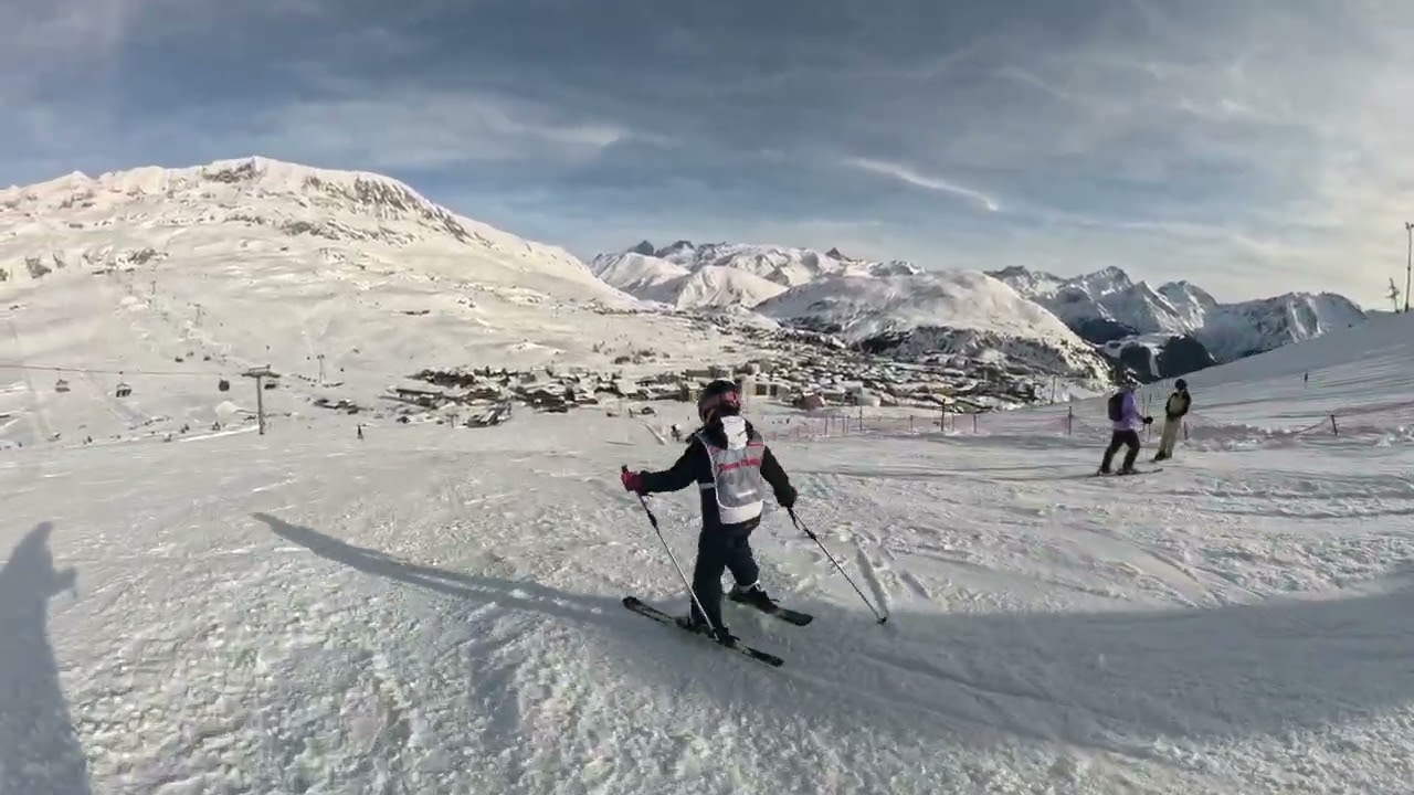 Jeanne ski  Alpe d'Huez 22 fevrier 2026