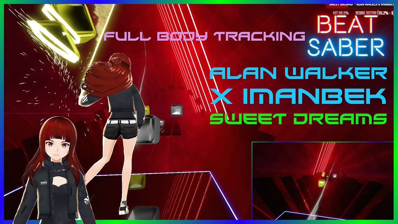 Beat Saber | Alan Walker x Imanbek - Sweet Dreams | Map: Faded99 | Full Body Tracking (LIV)