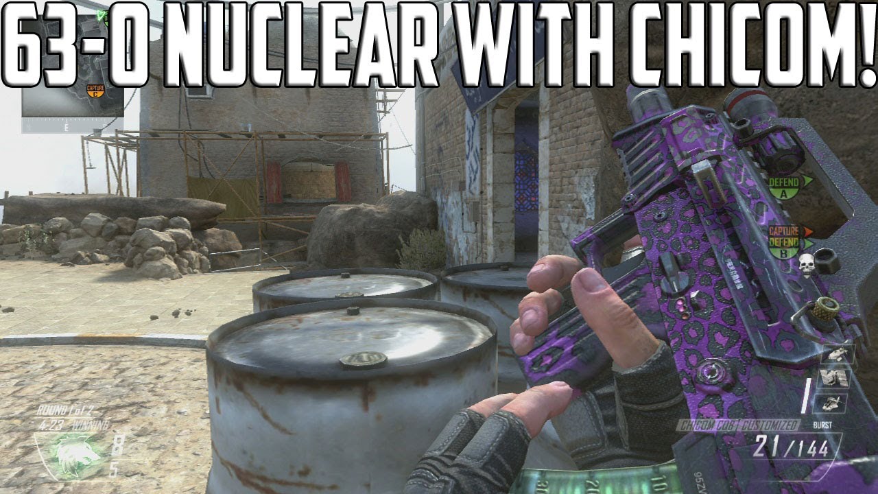 BO2: FLAWLESS 63-0 Chicom CQB w/ Nuclear!