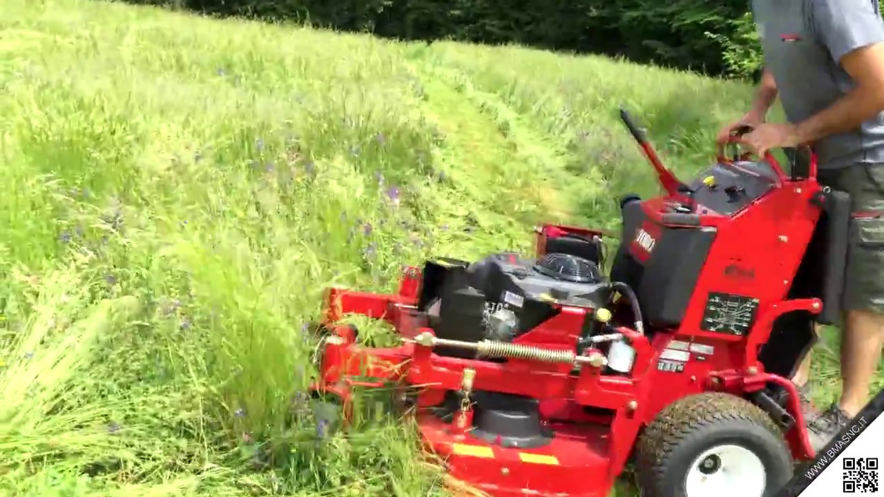 TORO GRANDSTAND - Tosaerba professionale raggio zero stand on