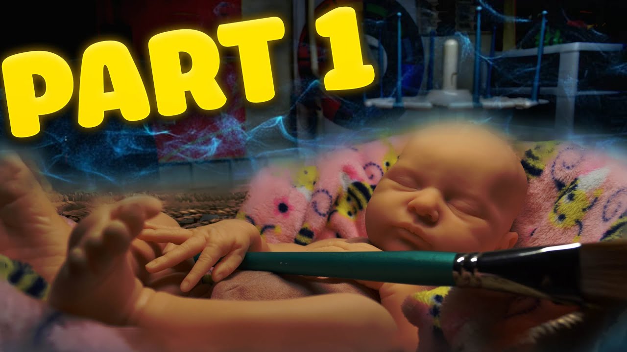 Paint With Me Part 1 - Laura By Bonnie Brown/Reborn Doll Painting