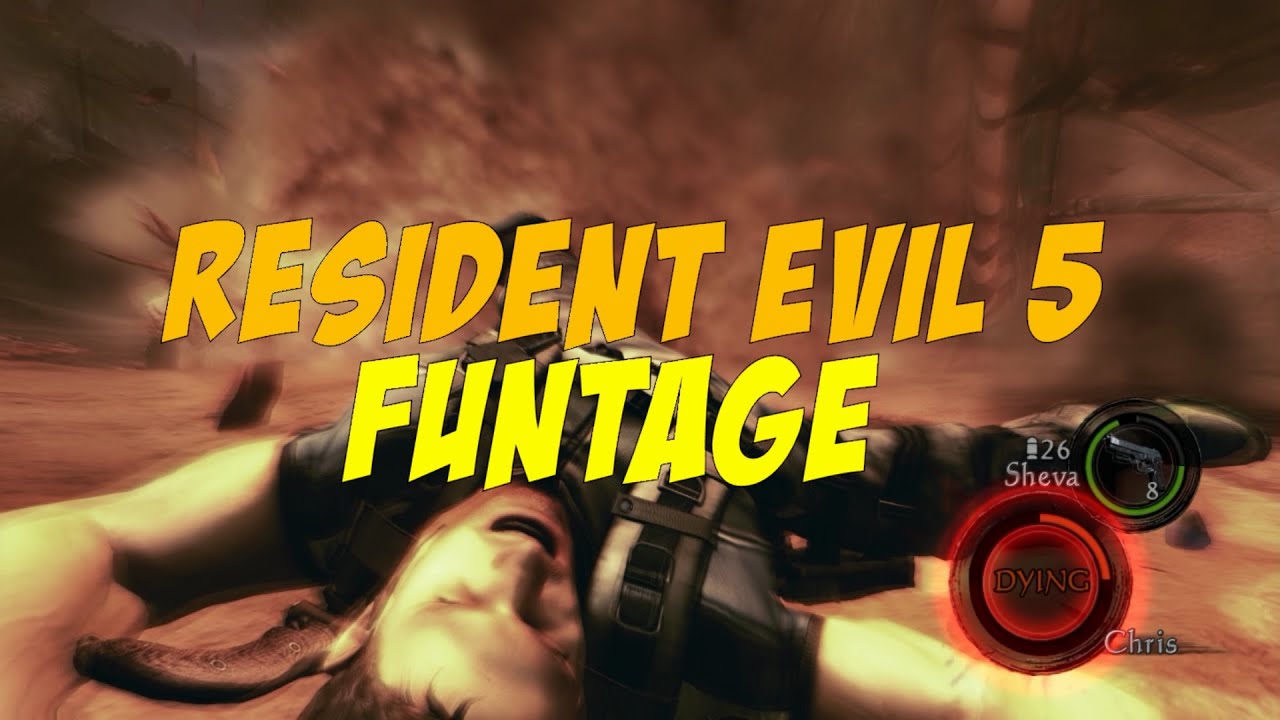 Resident Evil 5 FUNTAGE! Funny & Fail Moments (Steam Summer sale edition)