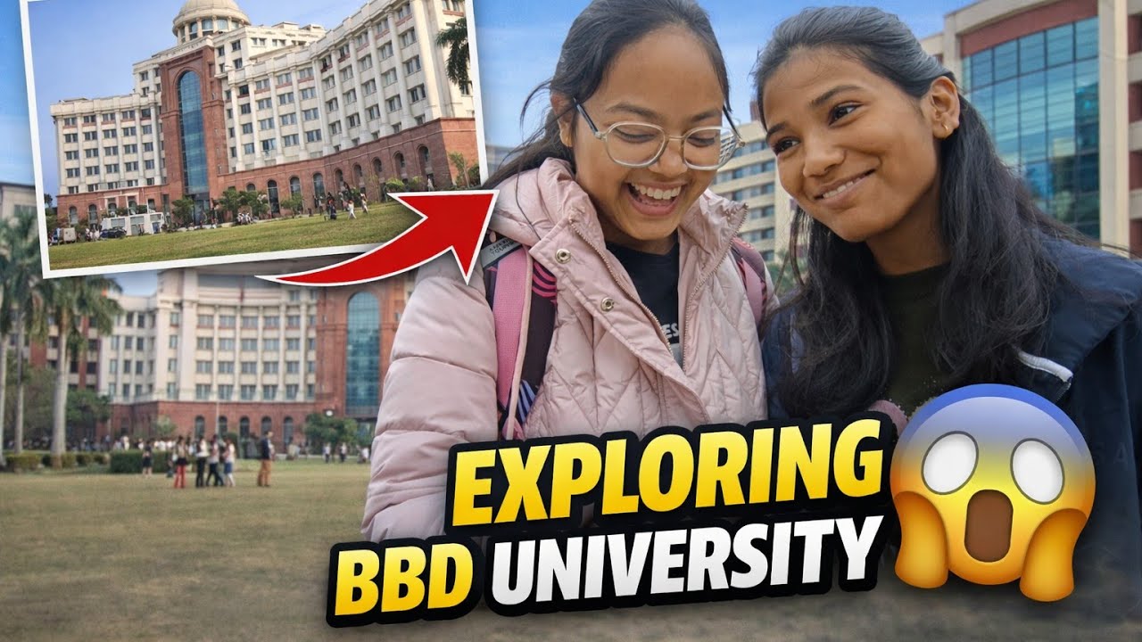 Exploring BBD 😲 | Campus Mein Kuch Alag Hi Tha|| In india best college Bohot Bada Fraud ho gya