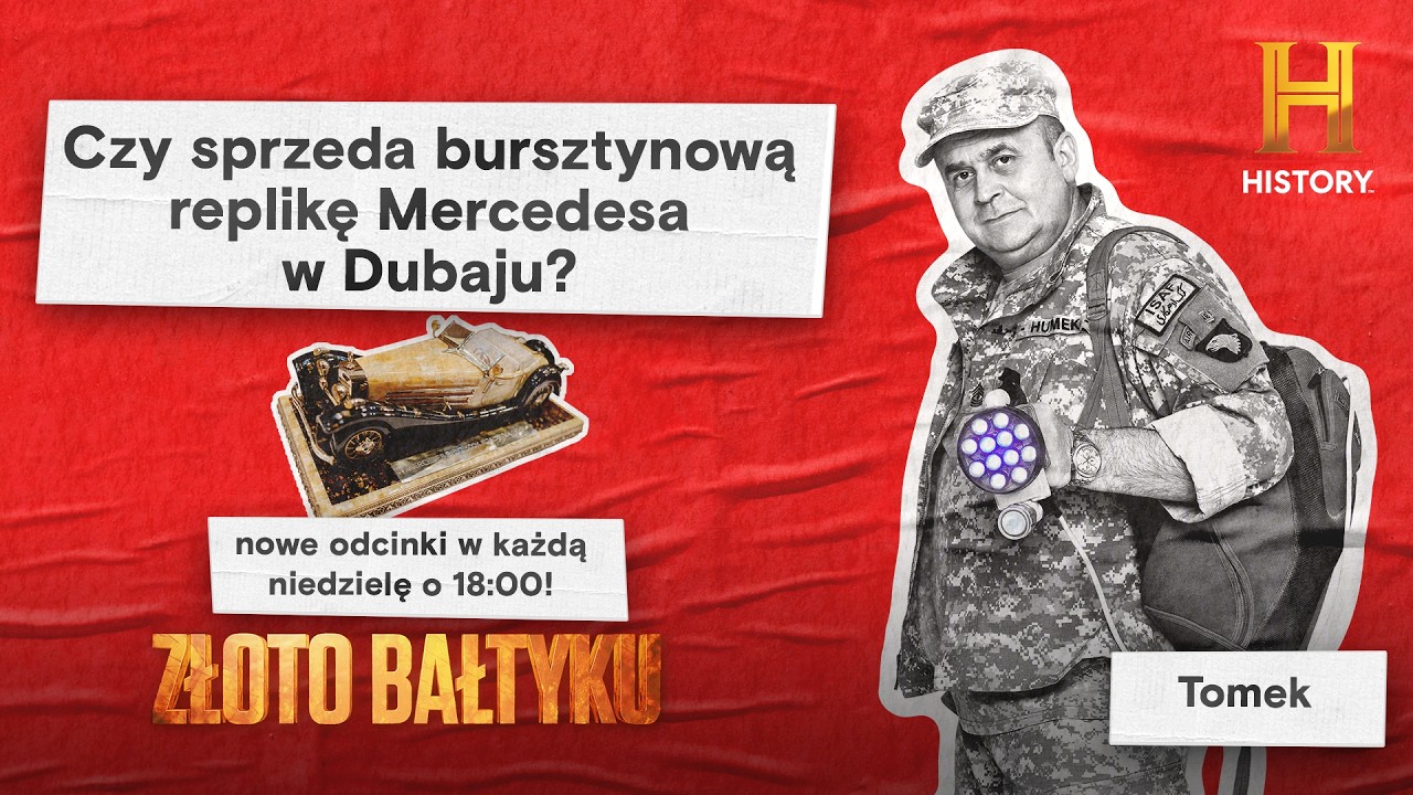 🌊 Ile bursztynu Tomek wyłowi po sztormie? Czy sprzeda bursztynową replikę Mercedesa? ZŁOTO BAŁTYKU 🌊