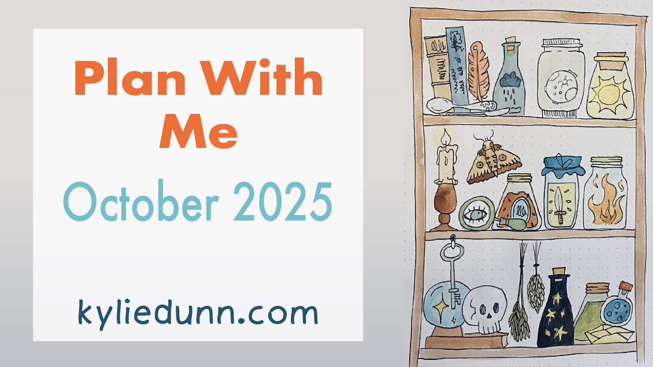October 2025 Bullet Journal Setup - Plan with Me