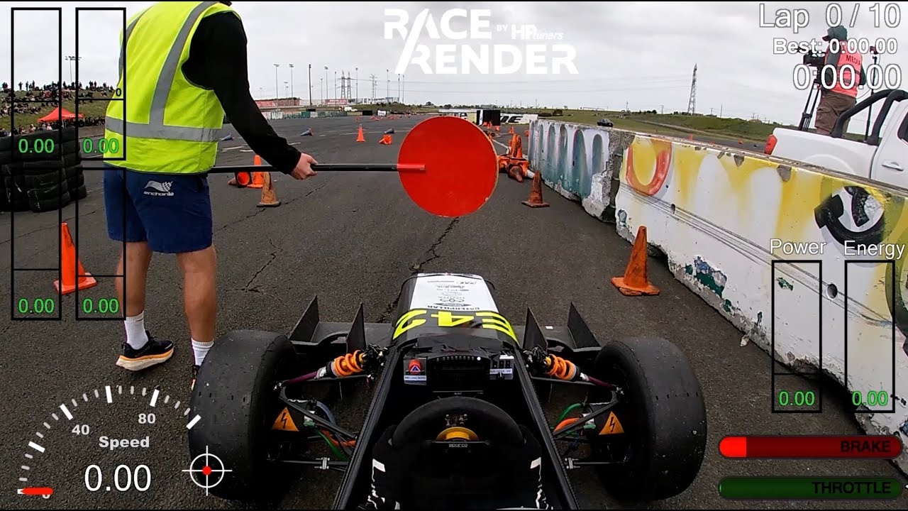 2025 FSAE-A Endurance Winning Run