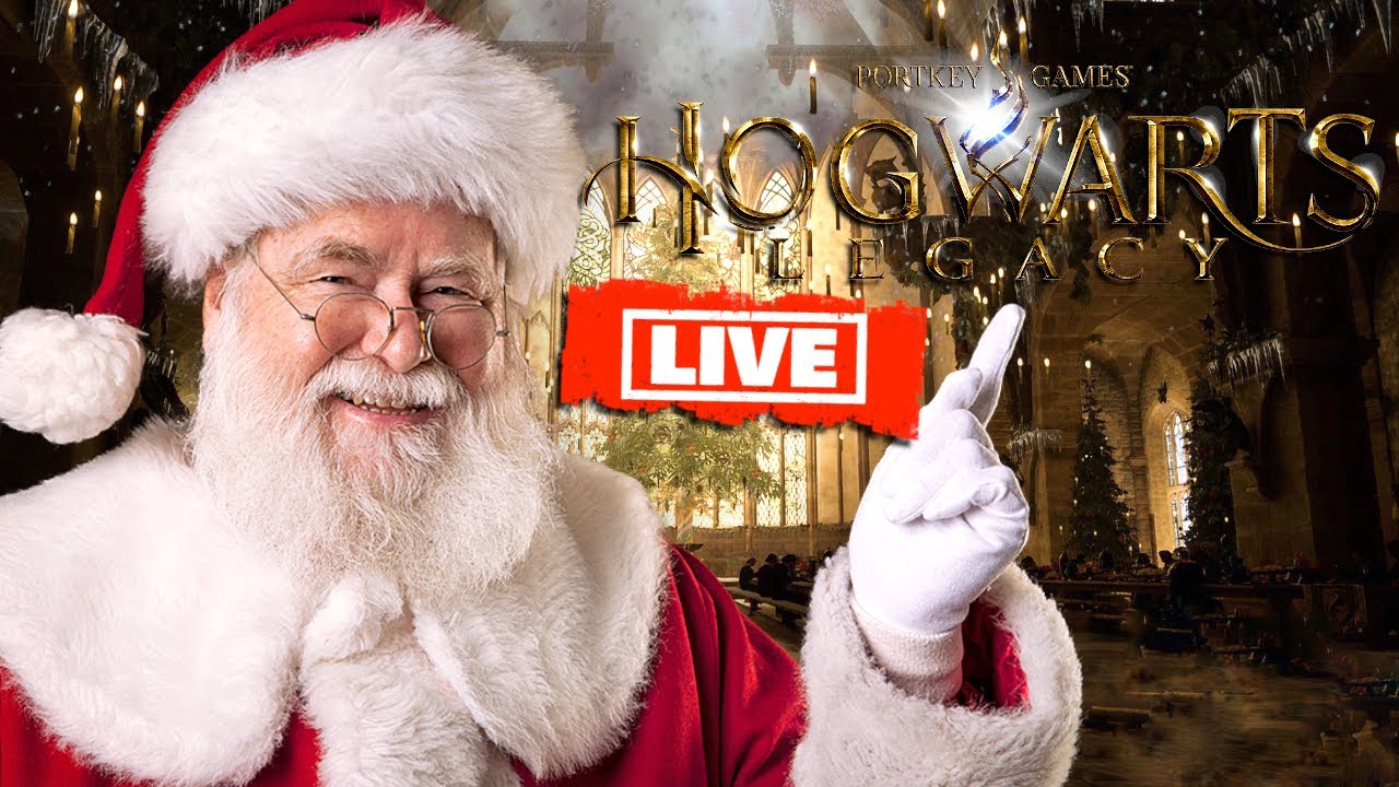 HOGWARTS zur Weihnachtszeit = SCH&Ouml;NSTE ATMOSPH&Auml;RE! 🥰✨ | HOGWARTS LEGACY #15 LIVE