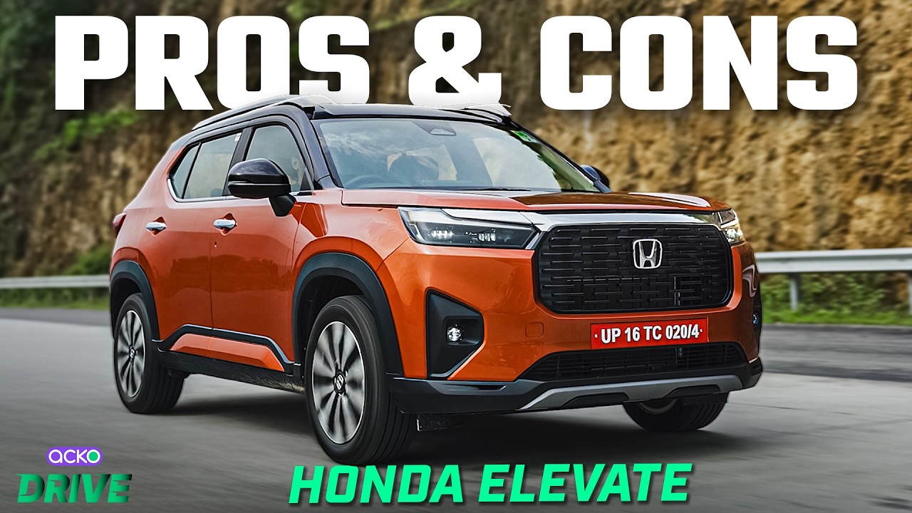 Honda Elevate Pros And Cons | Does It Eelevate The Benchmark For Compact SUVs?