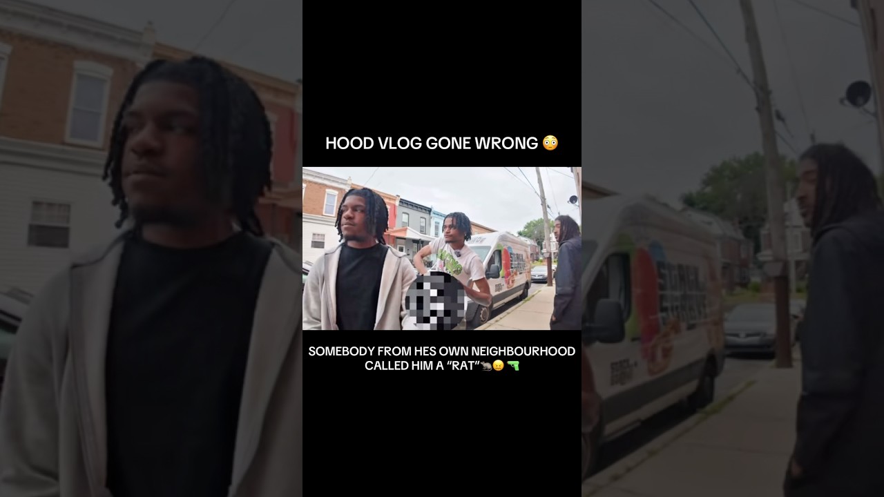 HOODVLOG IN PHILLY GONE WRONG😳🔫 #hoodvlogs #philadelphia #drill