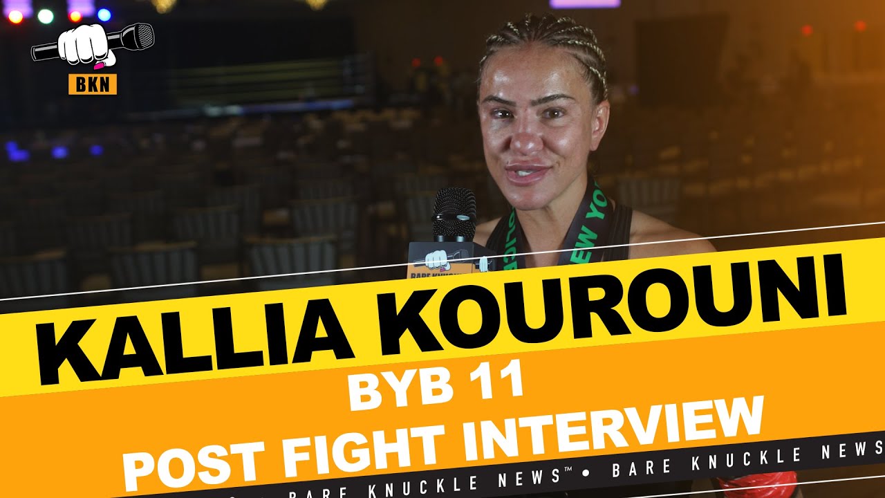 BYB Extreme 11 – Kallia “Pink Tyson” Kourouni gets the win in her bareknuckle debut.