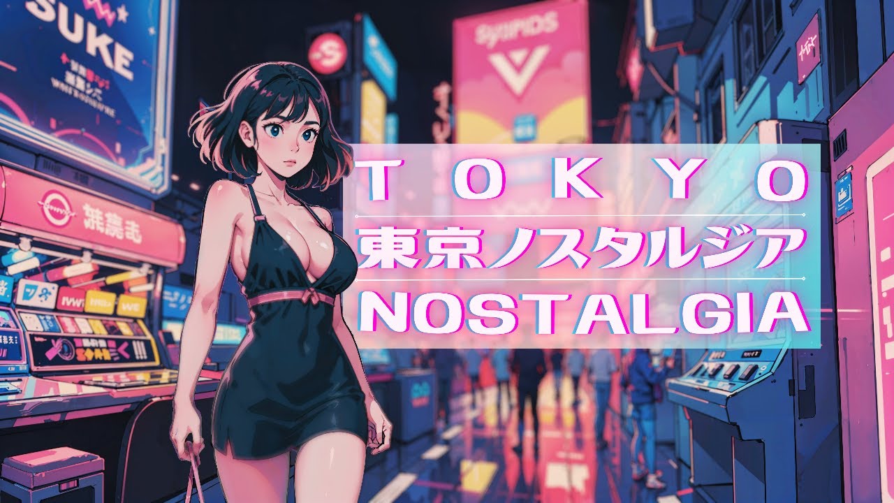Tokyo nostalgia - 80's Synthwave music playlist - Synthpop chillwave ~ Cyberpunk electro arcade mix