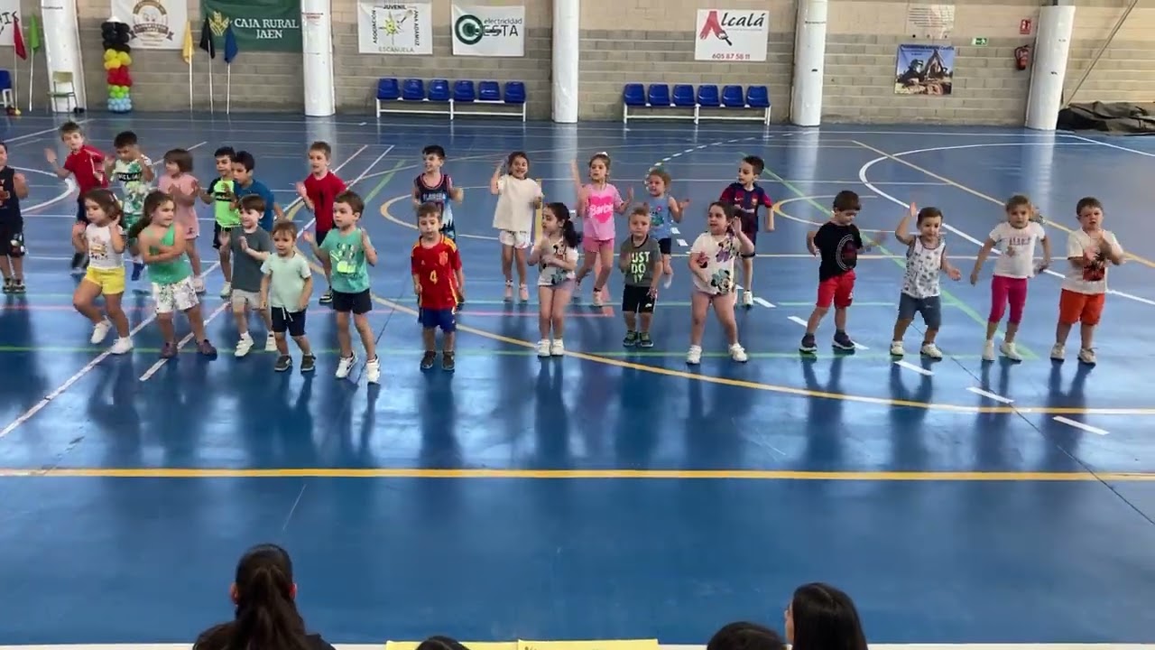 Colegio de Escañuela-Vídeo 4 Inauguración Olimpiadas 2024