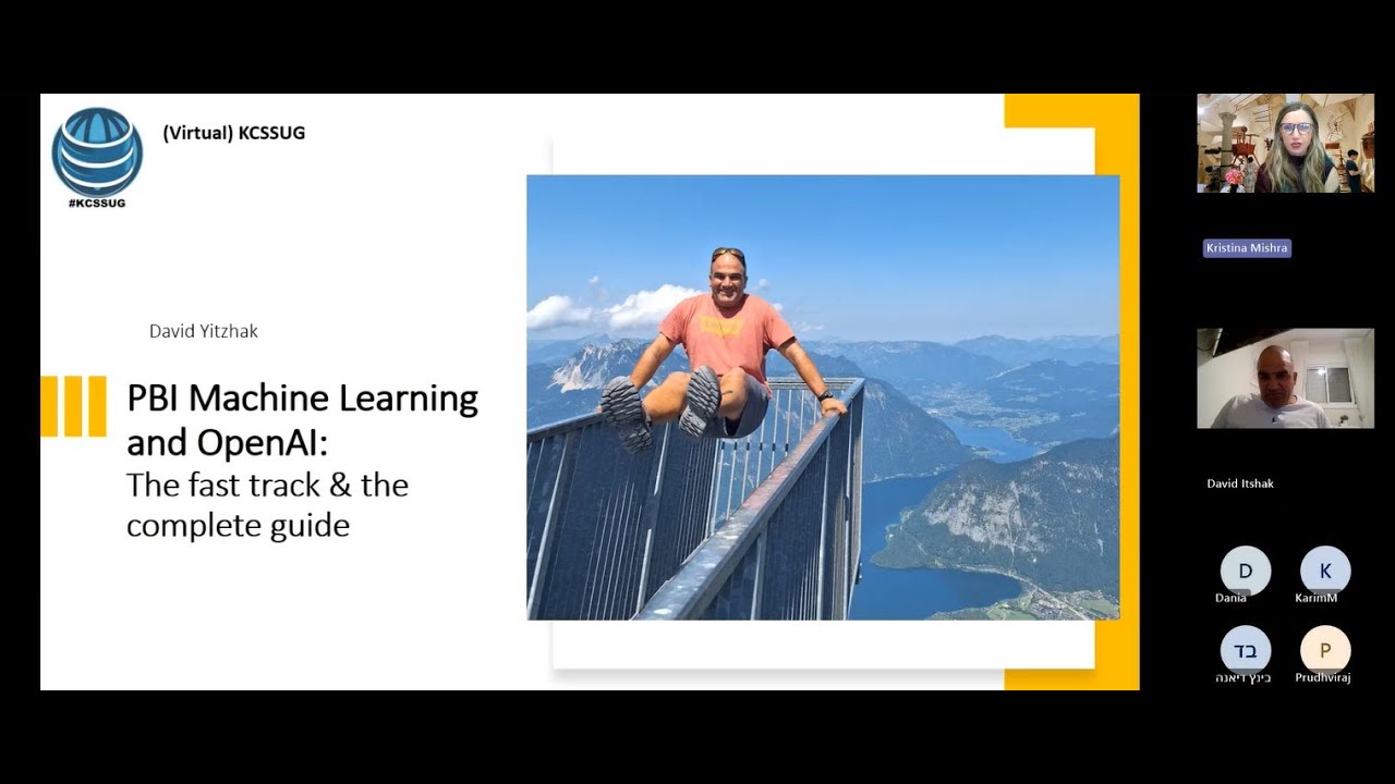 David Yitzhak - Power BI Machine Learning and OpenAI:  The fast track & the complete guide