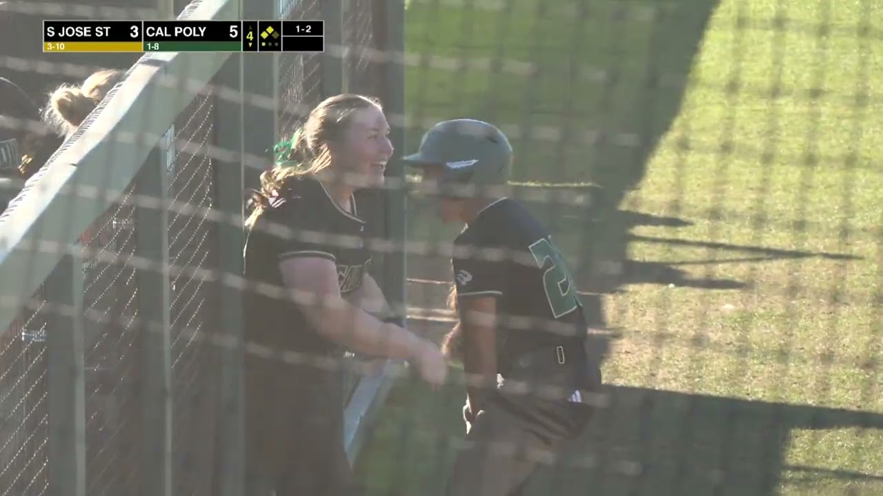 Cal Poly vs. SJSU, Softball Highlights -- Feb 22nd, 2026