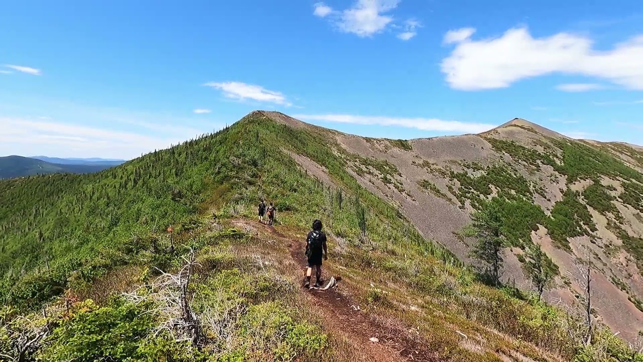Hiking 11.7 km on Mont Vallières-de-Saint-Réal in Chic-Chocs Wildlife Reserve