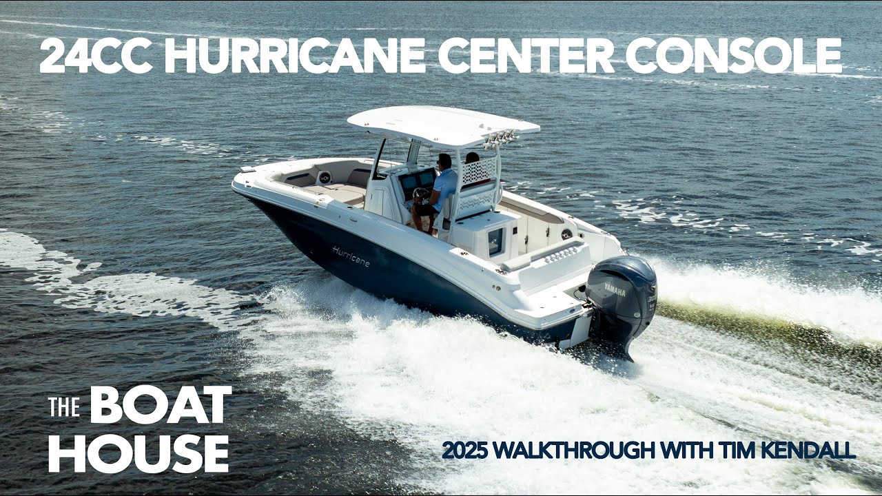 2025 24CC Hurricane Center Console Walkthrough with Tim Kendall