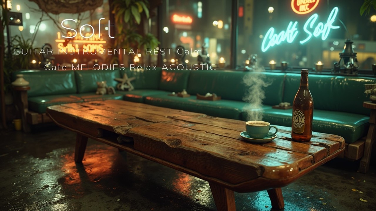 Уютные Гитарные Инструменталы Для Кафе ~ Расслабляющая Музыка Фингерстайл Для Учебы
